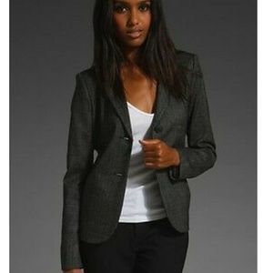 Beautiful Theory Designer 2 Button Blazer Grey